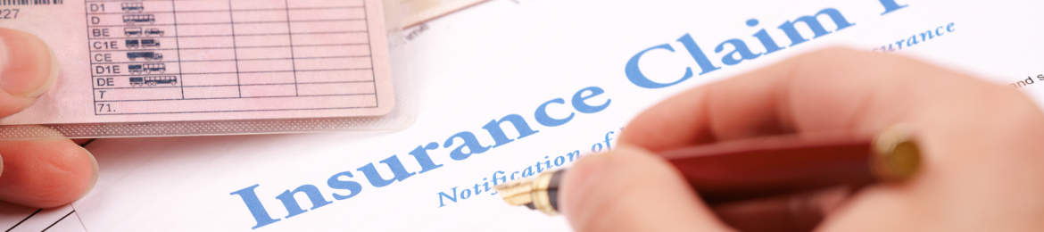 filing an insurance claim form